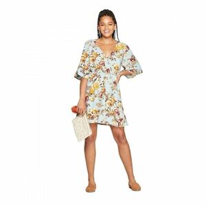 Floral Wrap Dress